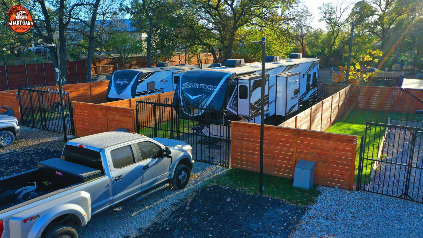 Dallas shady oaks rv park long term living